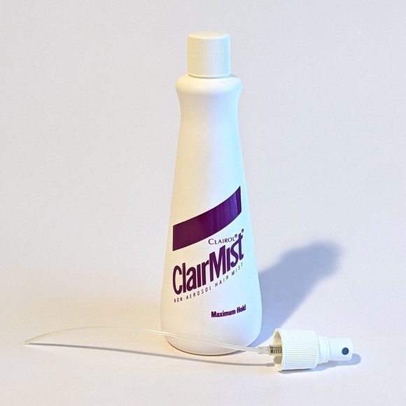 Rare 2-Pack Clairol CLAIRMIST Hairspray Regular Unscented Maximum Hold VTG - Picture 4 of 7